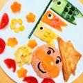 hiiragi☆'s cooksnap of when they made アンパンマンと鯉のぼりのこどもの日ランチ.