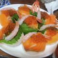 rumi_0508's cooksnap of when they made サーモンといくらのてまり寿司。.