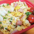 ｅｋ４'s cooksnap of when they made スパムのマヨ炒飯～☺♪.