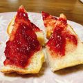 あっちゃんキッチン♪'s cooksnap of when they made ＊いちごジャムマーガリントースト＊。.
