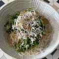 ヌーシ's cooksnap of when they made じゃこゴマ大葉のせ♬お酢入りお出汁の素麺.