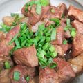 ぜんだいママ's cooksnap of when they made 圧力鍋で！こんにゃくと柔らか豚肉の角煮.