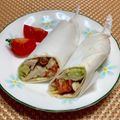 あい♪らんど's cooksnap of when they made ヘルシー♪ トルティーヤラップサンド.