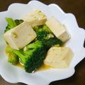 norikeiママ's cooksnap of when they made 簡単早い！ブロッコリーと豆腐の中華煮込み.