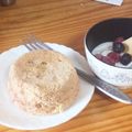 クックIK4DS8☆'s cooksnap of when they made タンパク質20g！オートミール蒸しパン.