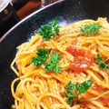 とも吉3's cooksnap of when they made トマト缶不要簡単美味いトマトソースパスタ.