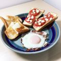 葵＊＊'s cooksnap of when they made ベーコントマトのクリームチーズトースト.