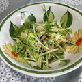 QPはにー's cooksnap of when they made 簡単☆ツナと卵と水菜のサラダ♪.