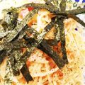 ゆきにゃン's cooksnap of when they made 白だしで☆簡単!!和風たらこパスタ.