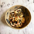 ナピト's cooksnap of when they made 炊き込みイカ飯漁師風❀.