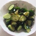 きらり流れ星's cooksnap of when they made 材料三つだけ！きゅうりとセロリのこぶ漬け.