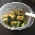かまん's cooksnap of when they made きゅうりとアボカドのピリ辛和え☾.
