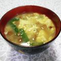 ＠迷子＠'s cooksnap of when they made ♡にらたま＆なめこのお味噌汁♡.