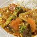 クックM6DK2O☆'s cooksnap of when they made 水餃子ＩＮスープカレー.