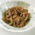 たんちゅ's cooksnap of when they made 簡単！こんにゃくと油揚げのきんぴら.
