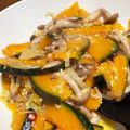 ma2kaboch's cooksnap of when they made かぼちゃとしめじのペペロンチーノ風炒め.