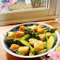 ☆なあなクック☆'s cooksnap of when they made 簡単！帆立とアスパラの中華炒め.