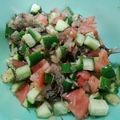 あんこだよ。's cooksnap of when they made 納豆昆布入りスペイン風サラダ.