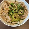 さおりん's cooksnap of when they made ゴーヤ入り野菜と豚肉の味噌炒め.