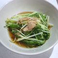 ♪rururu♪'s cooksnap of when they made 水菜とツナの煮浸し.