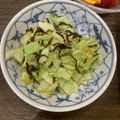 みぽりんクックママ's cooksnap of when they made あと1品♡無限キャベツと塩昆布のサラダ.
