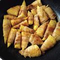 ラフロイグ31年's cooksnap of when they made 肉巻きタケノコステーキ.