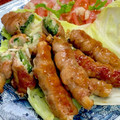 ルぴあ's cooksnap of when they made 水菜と、えのき茸の簡単肉巻き☆.