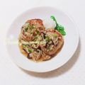 まあまま☆0403's cooksnap of when they made 和風きのこあんかけハンバーグ＊ダイエット.
