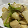 una©️'s cooksnap of when they made かぶの葉とちくわと椎茸の炒め煮びたし.