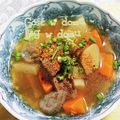 ひトみ's cooksnap of when they made ♡牛スジの塩煮込み♡.