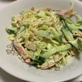 sayaendo＊'s cooksnap of when they made 我が家のハムとキャベツのオイマヨサラダ♪.