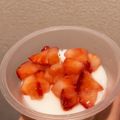 ♡37♡'s cooksnap of when they made イチゴミルク寒天　幼児用.