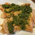 クロクロクローバー's cooksnap of when they made *＊おもてなしに*＊豚肉のバジルソテー*.