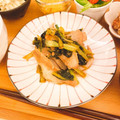 のんちごはん♡'s cooksnap of when they made 豚トロと小松菜の中華炒め.