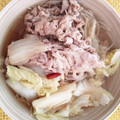 SakuranboX's cooksnap of when they made 豚肉と白菜の煮込み蕎麦.