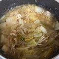 柴犬のお顔☆'s cooksnap of when they made 簡単！白菜と玉ねぎの煮込みスープ.