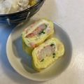 yu🐓's cooksnap of when they made お弁当に♪カニマヨ卵焼き.