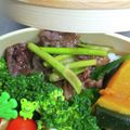 M130018's cooksnap of when they made 超簡単！牛肉とにんにくの芽の甘辛炒め！.