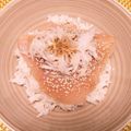SakuranboX's cooksnap of when they made 簡単！スモークサーモン丼.