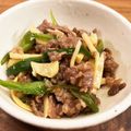 ☆瑛☆'s cooksnap of when they made 手軽に青椒肉絲.