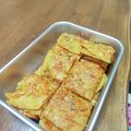 てっつん主夫クッカー's cooksnap of when they made 簡単♪じゃがいもとえごまの葉のチヂミ.
