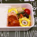 はちみつlove's cooksnap of when they made *卵焼きでバームクーヘン◎キャラ弁*.
