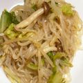 ちゃろみん's cooksnap of when they made 糖質制限 しらたきのヘルシー塩焼きそば.