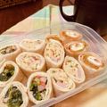 シムちぃ's cooksnap of when they made 残りのおかずDEラップサンド.