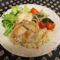 龍青空ママ's cooksnap of when they made 濃旨！炊飯器で簡単☆アジア風チキンライス.