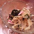 umizarusuki's cooksnap of when they made 美味✿もやしと❀ハムで✿辛子酢醤油和え.
