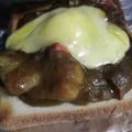 AiYuKE's cooksnap of when they made ♪♪あまりのカレーでカレートースト♪♪♪.
