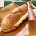 teabreak＊'s cooksnap of when they made スタバ風　ハム&マリボーチーズフィローネ.
