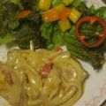 ★arisu★t's cooksnap of when they made 豚ヒレ肉のホワイトカレーソース♪.