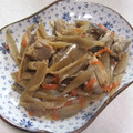 きらり流れ星's cooksnap of when they made 鶏ごぼうのきんぴら.